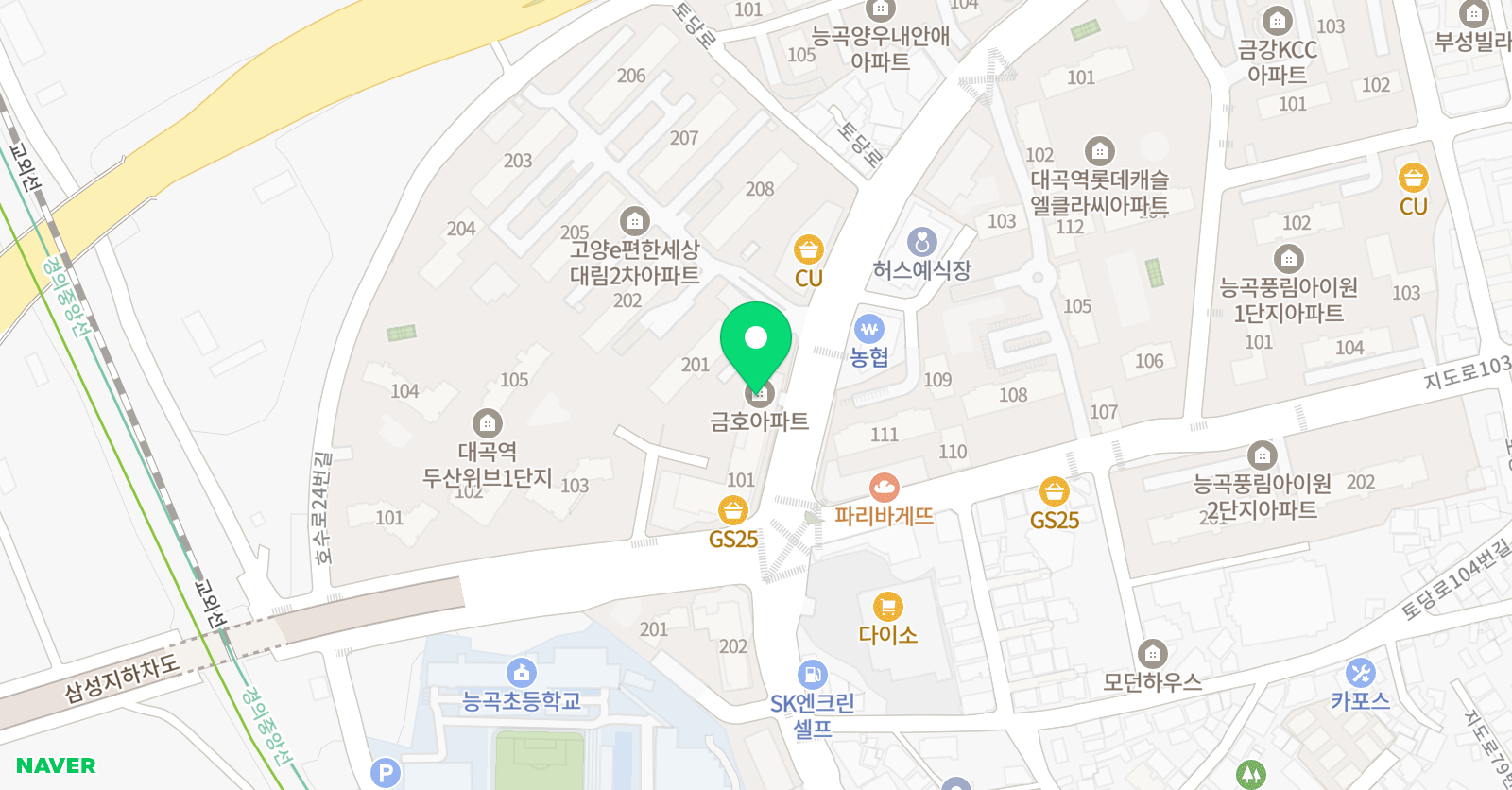 상무 태권도 위치