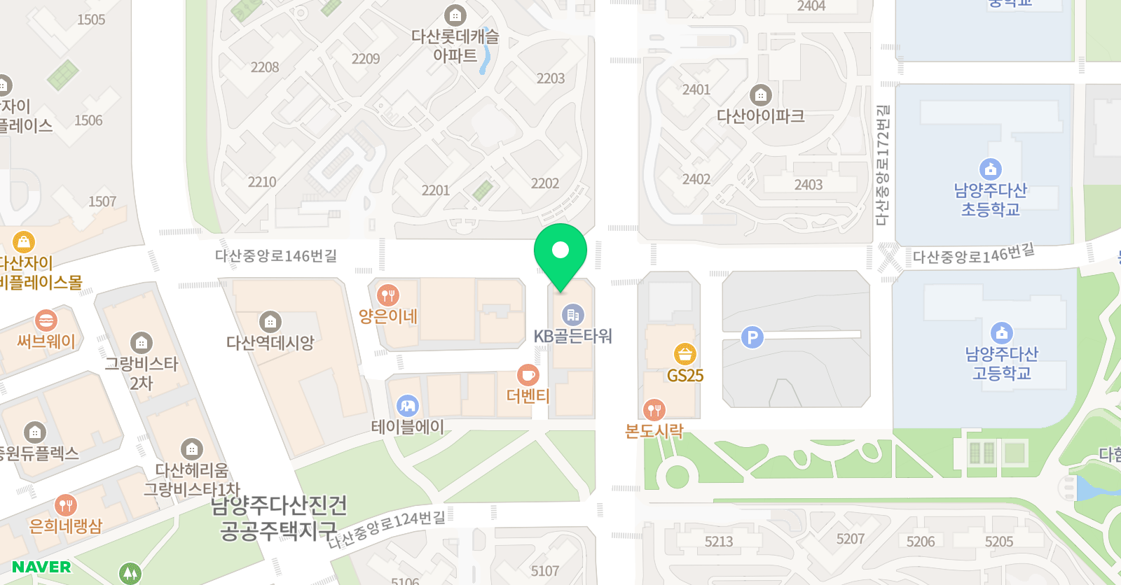 HJR 줄넘기학원 위치