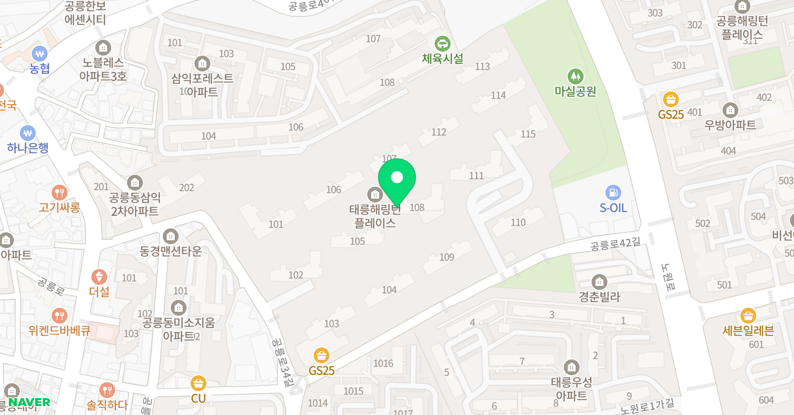 한우리 독서토론논술 태릉해링턴 위치