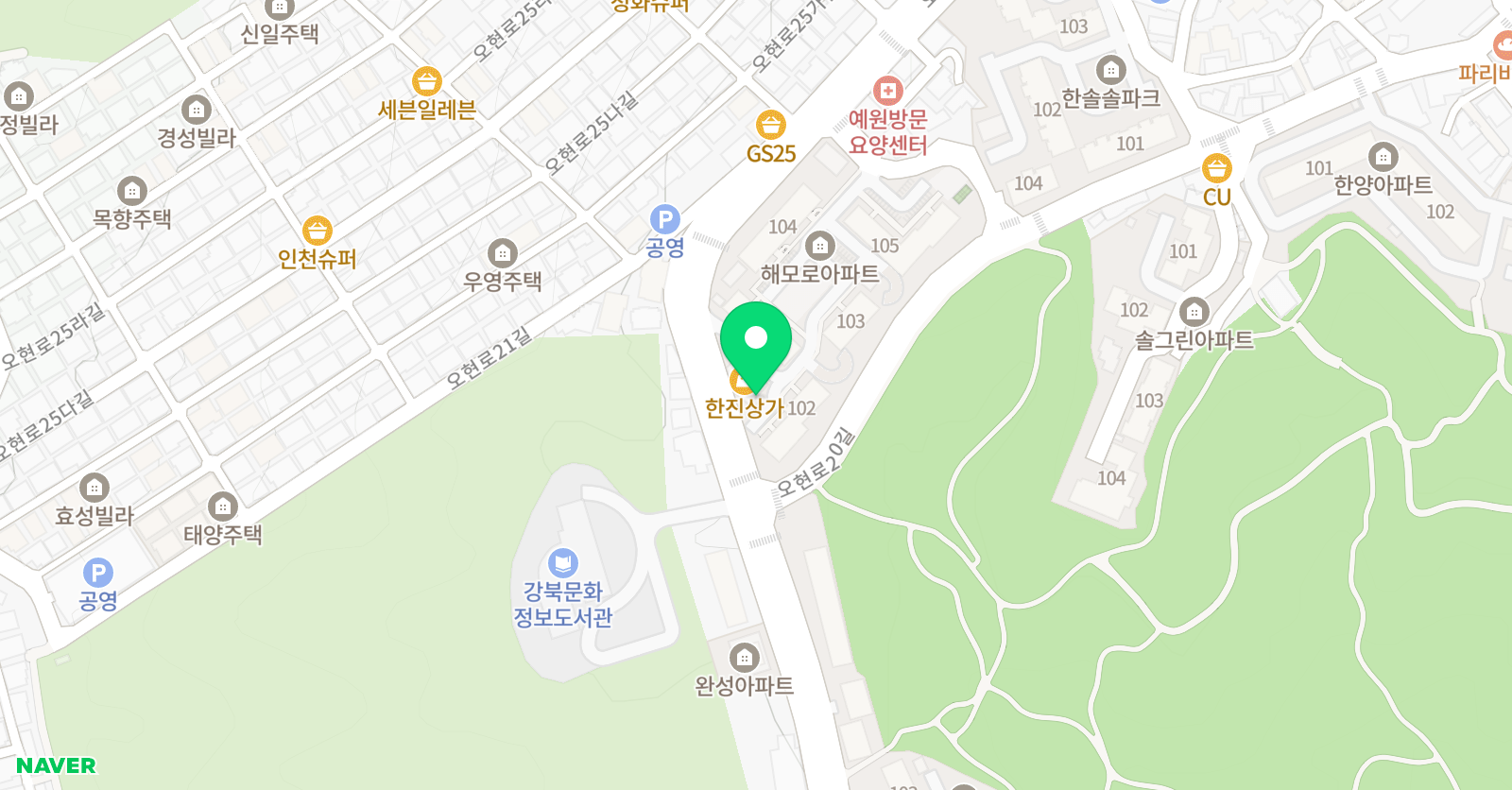 삼성 영어 강일학원3관 위치