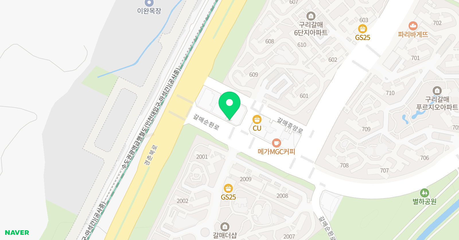 윌쌤 영어학원 위치