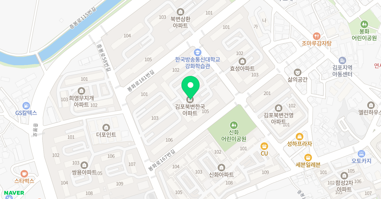 푸르넷김쌤 공부방 위치
