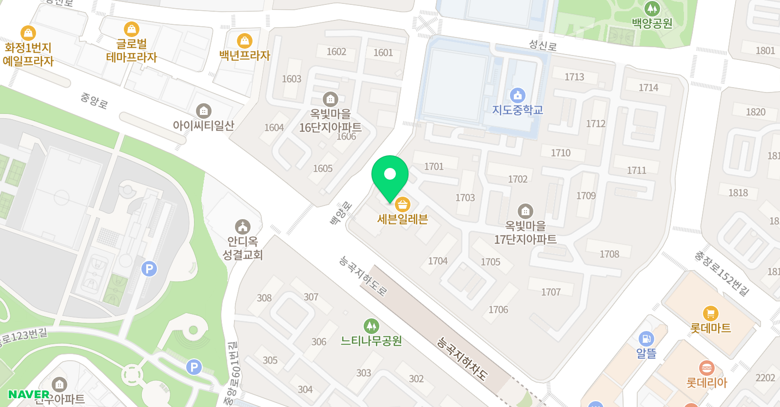제이 수학학원 위치