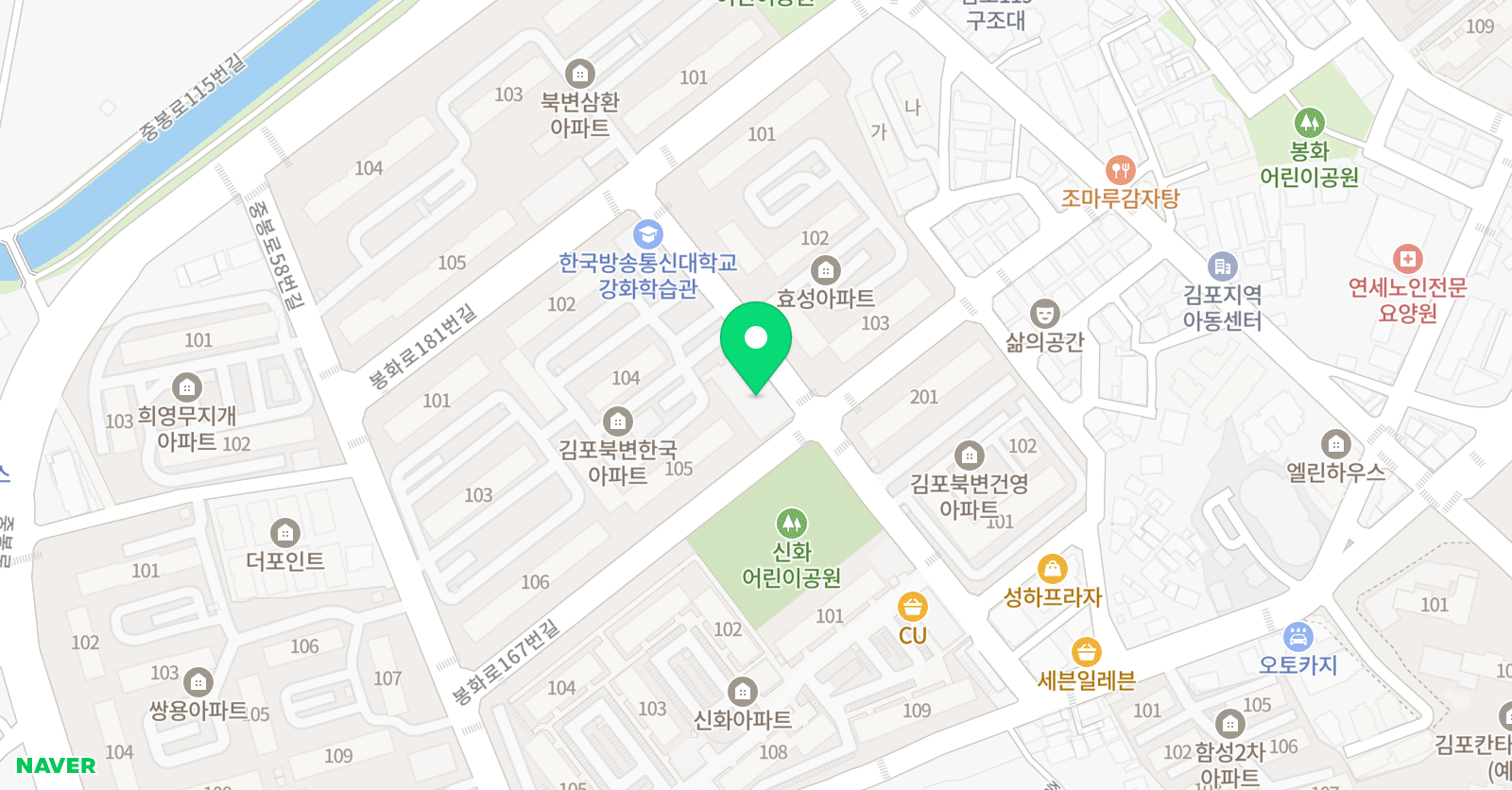 김포 스포츠센터 위치