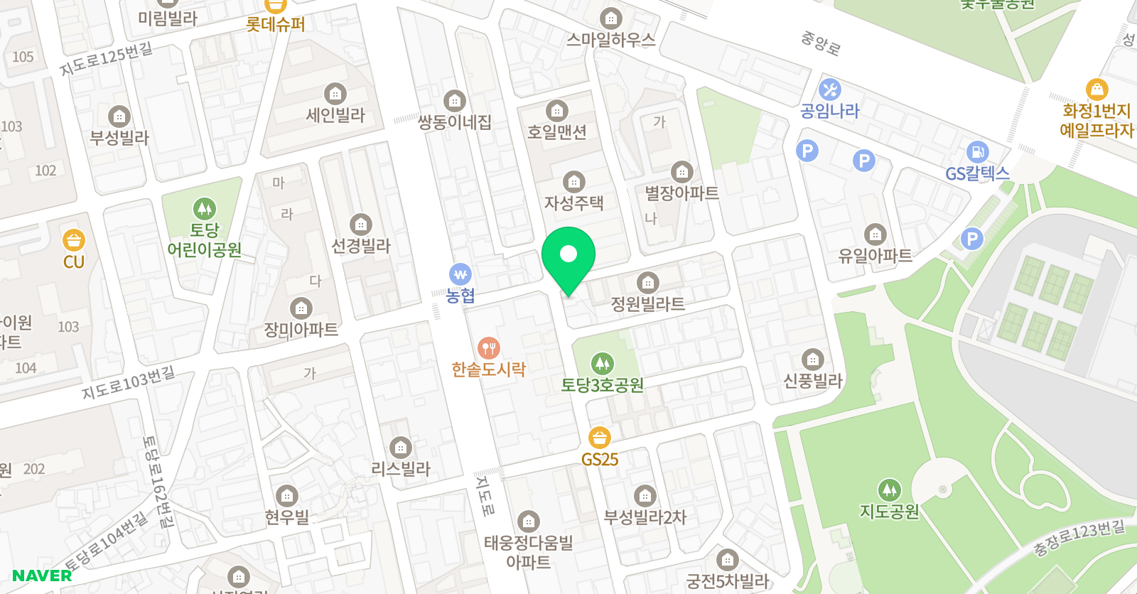 이윤주음악학원 위치