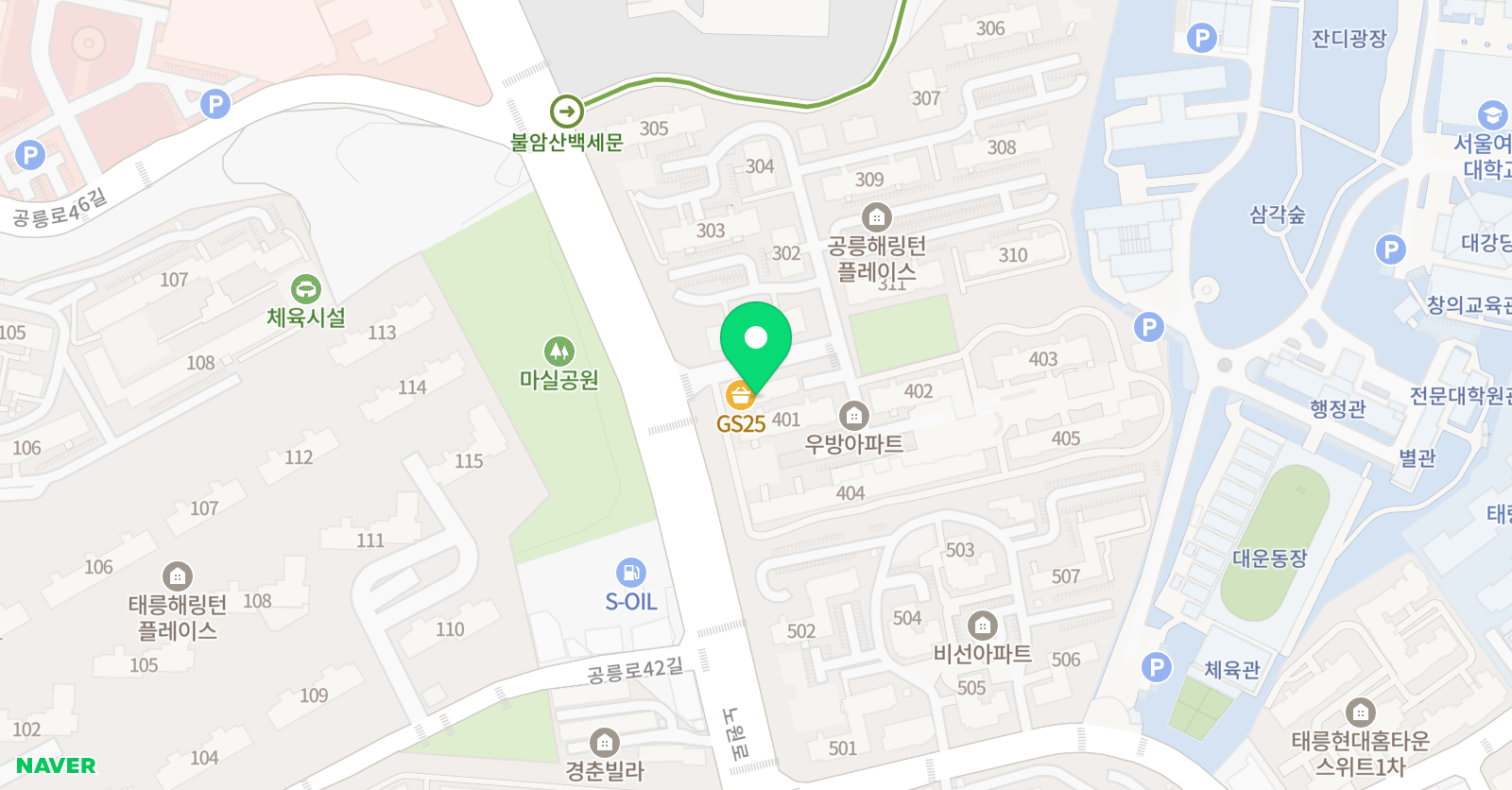 미라클 영어 위치