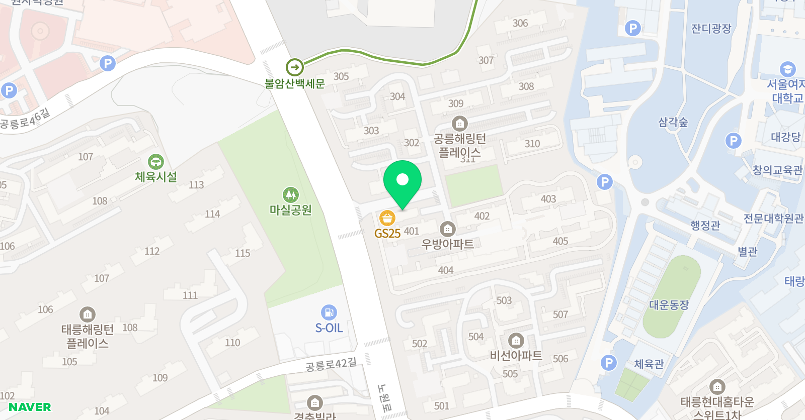 코치클래스 노원공릉점 위치