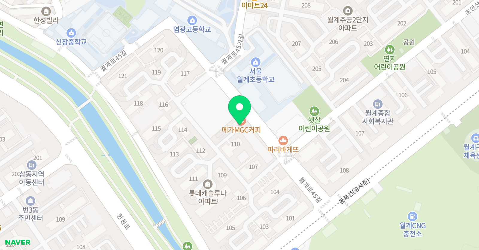 MJ파워 댄스 위치