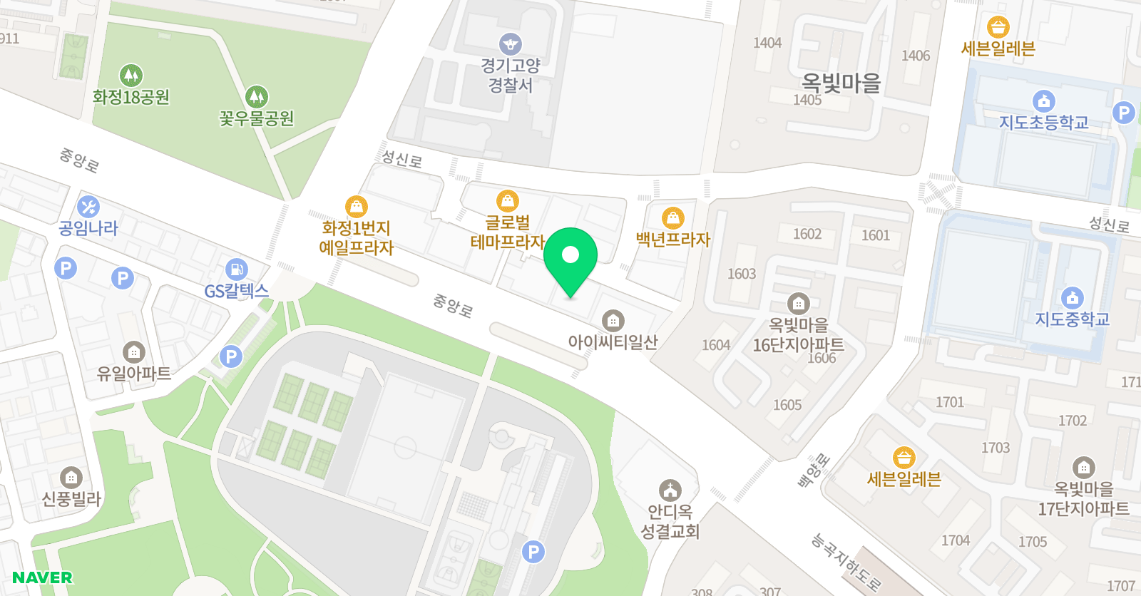 이지베스트 학원 위치