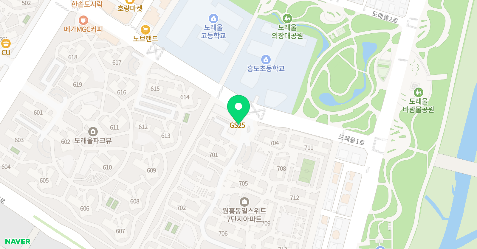 도래울 유니팝 미술교습소 위치