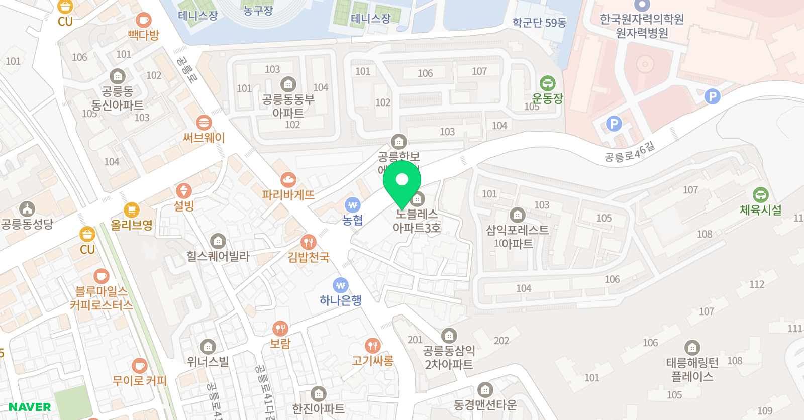 예랑 전문미술교습소 위치