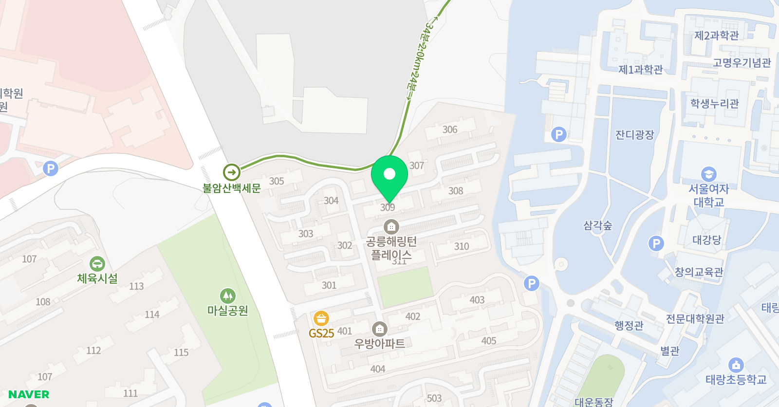 연세신대호 태권도&점핑클럽 위치