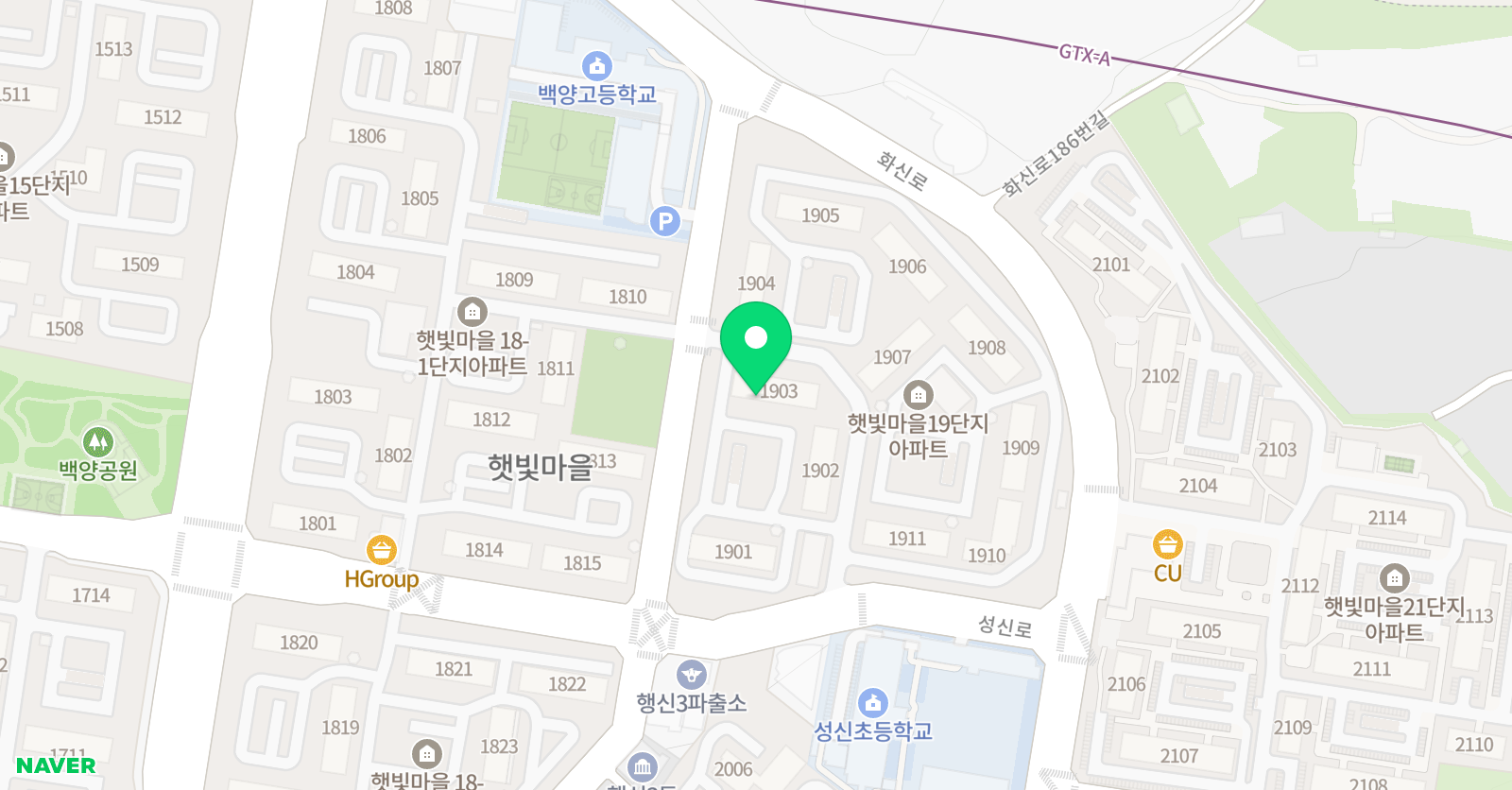 한우리독서토론논술 라온점 위치