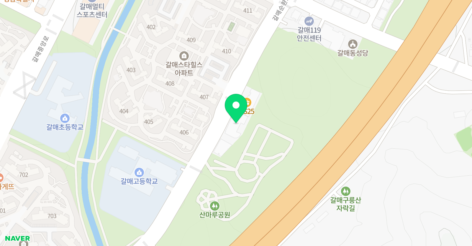 에이피아트센터 미술학원 위치