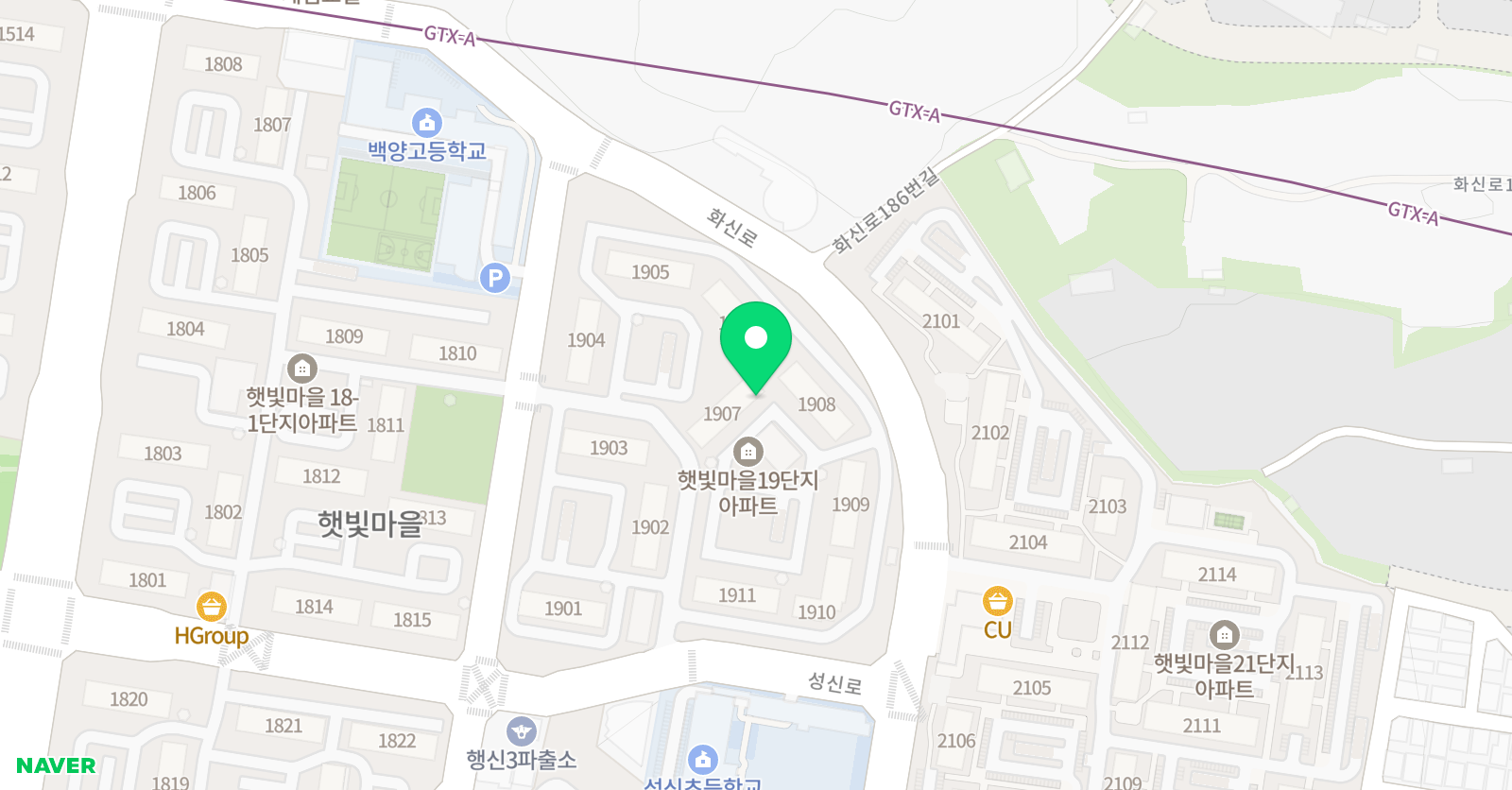 한우리 독서토론논술 햇빛클럽 위치