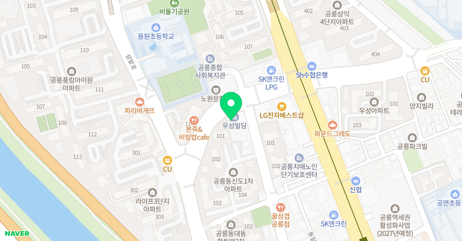 에이밍 수학학원 위치
