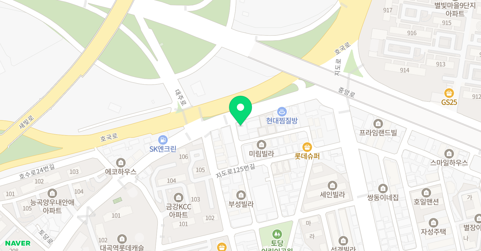 미술하는아이들 미술학원 위치