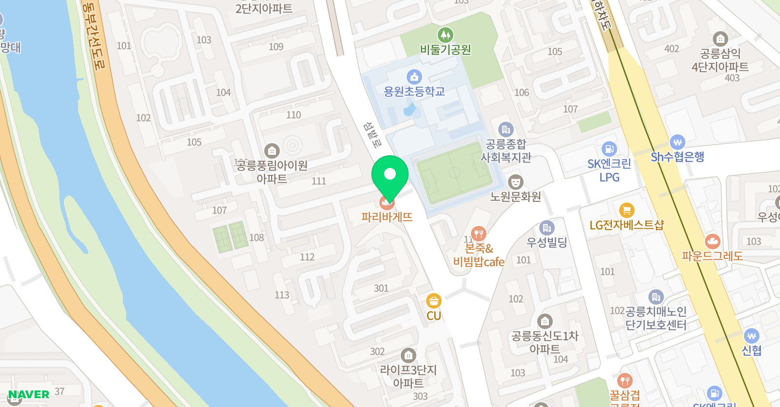 종로엠스쿨 공릉 종로엠스쿨 풍림캠퍼스 위치