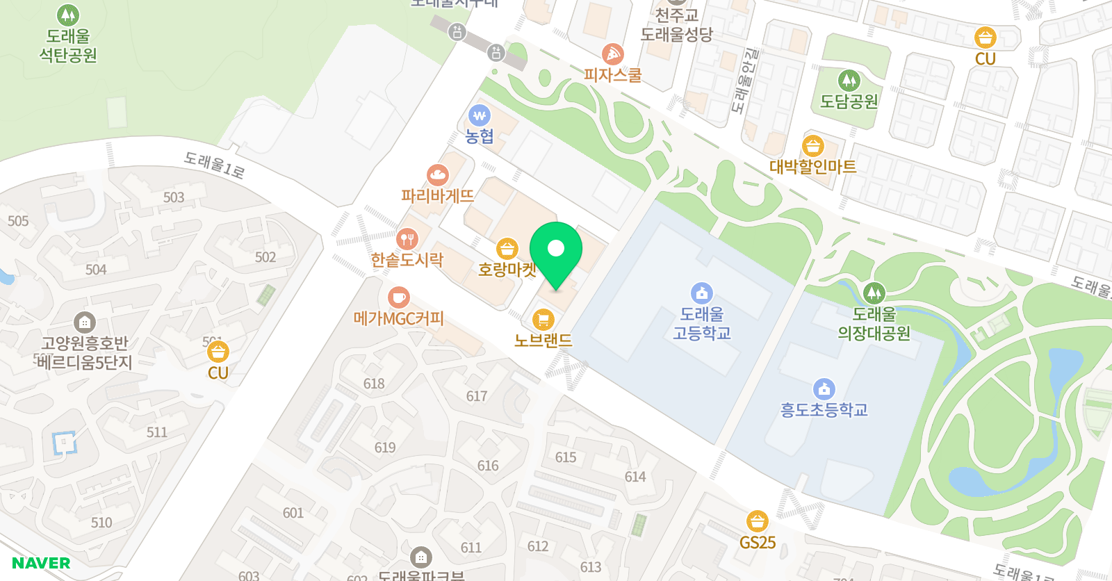 제이앤더블유 어학원 위치