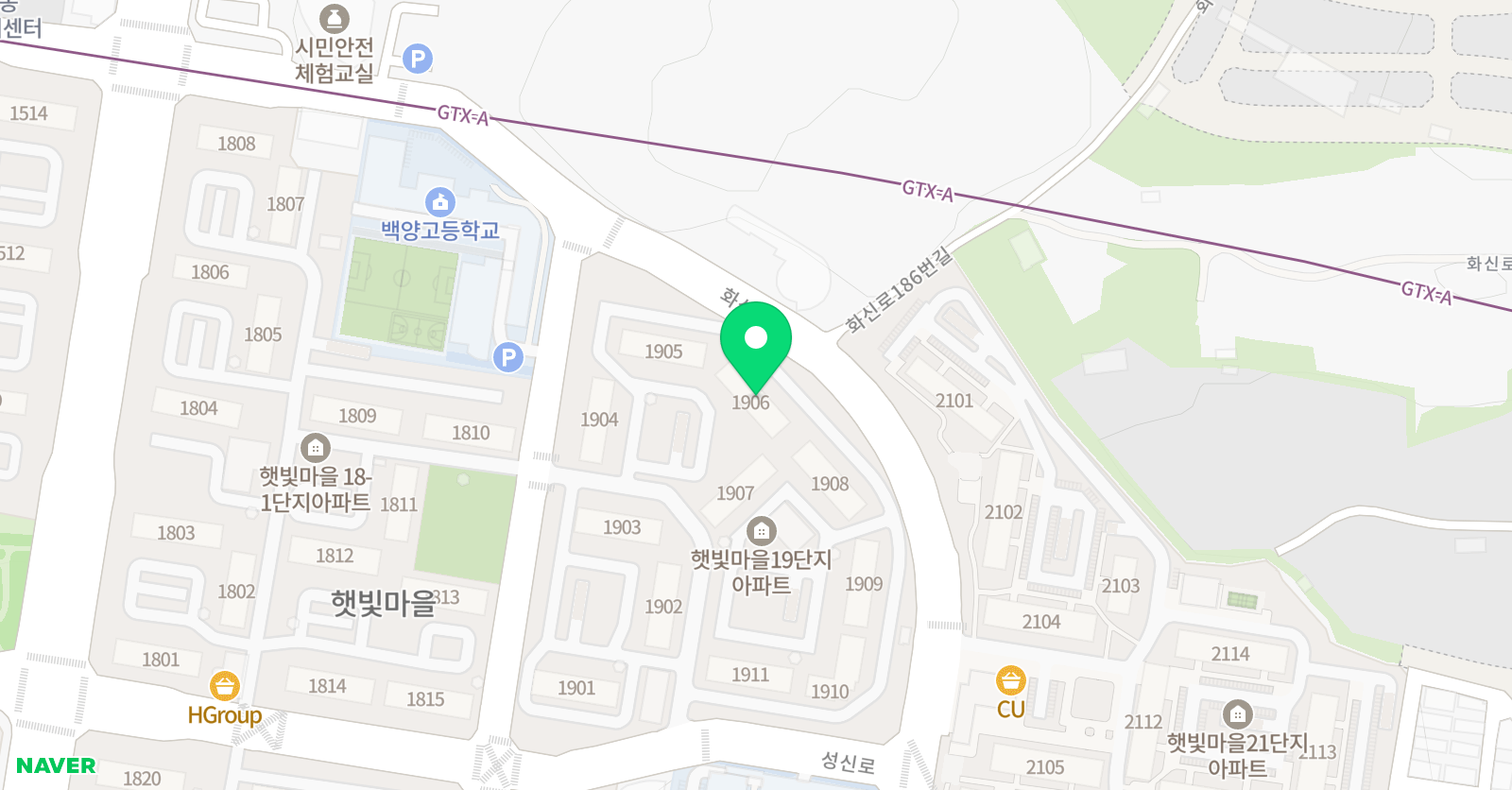 스마트해법 수학 햇빛교실 위치