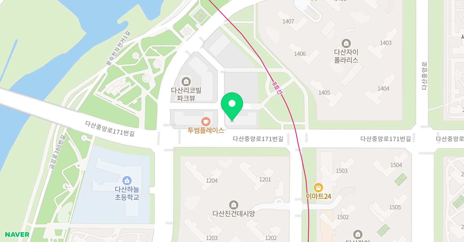 아이비 음악학원 위치