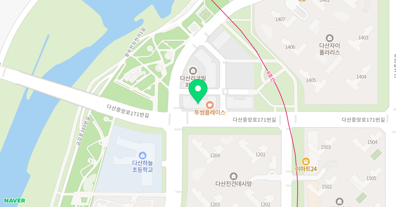 리드인 독서논술학원 하늘초점 위치
