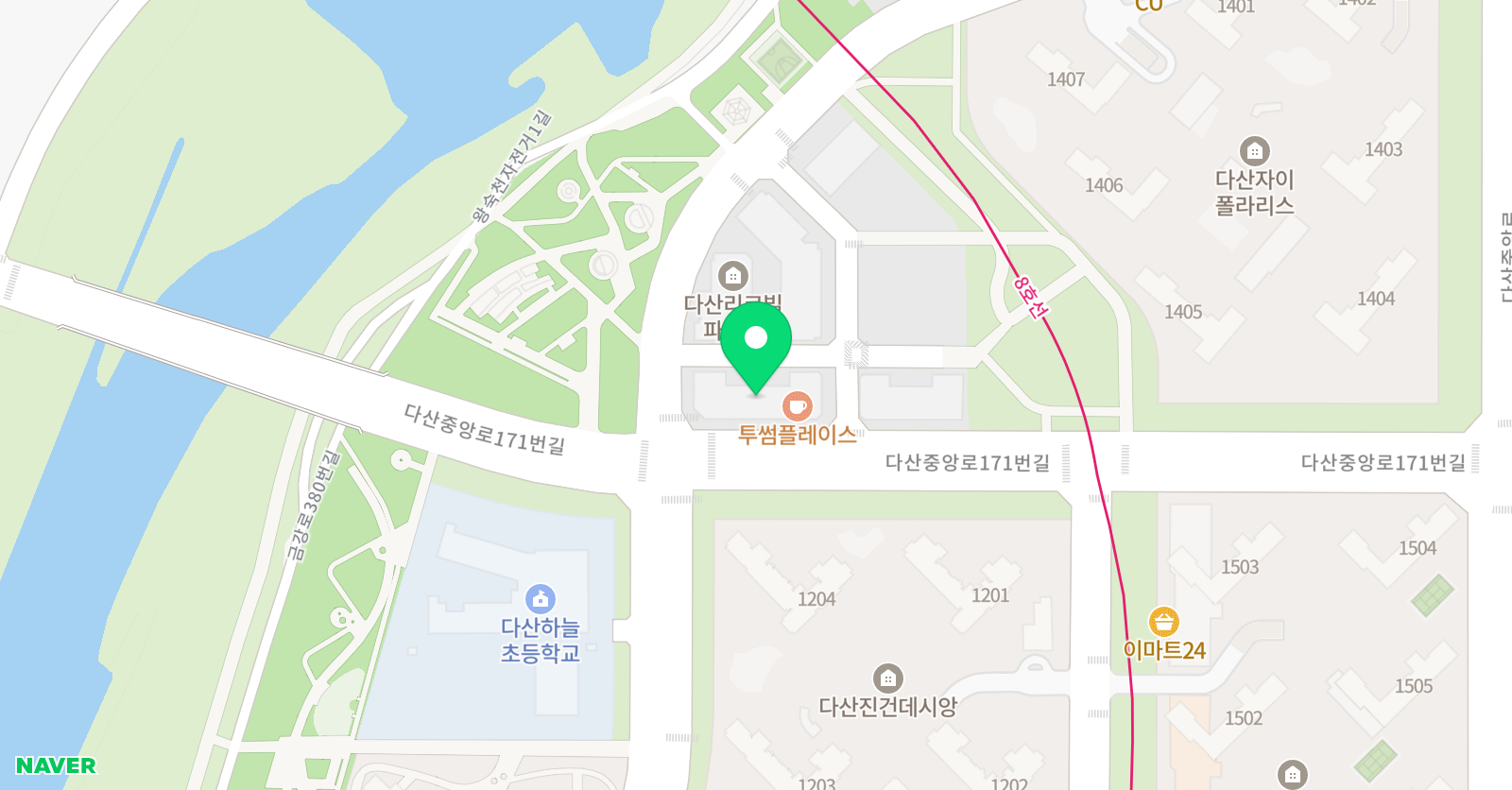 아소비책나무셀파우등생교실 팩토사이언스학원 하늘초센터 위치