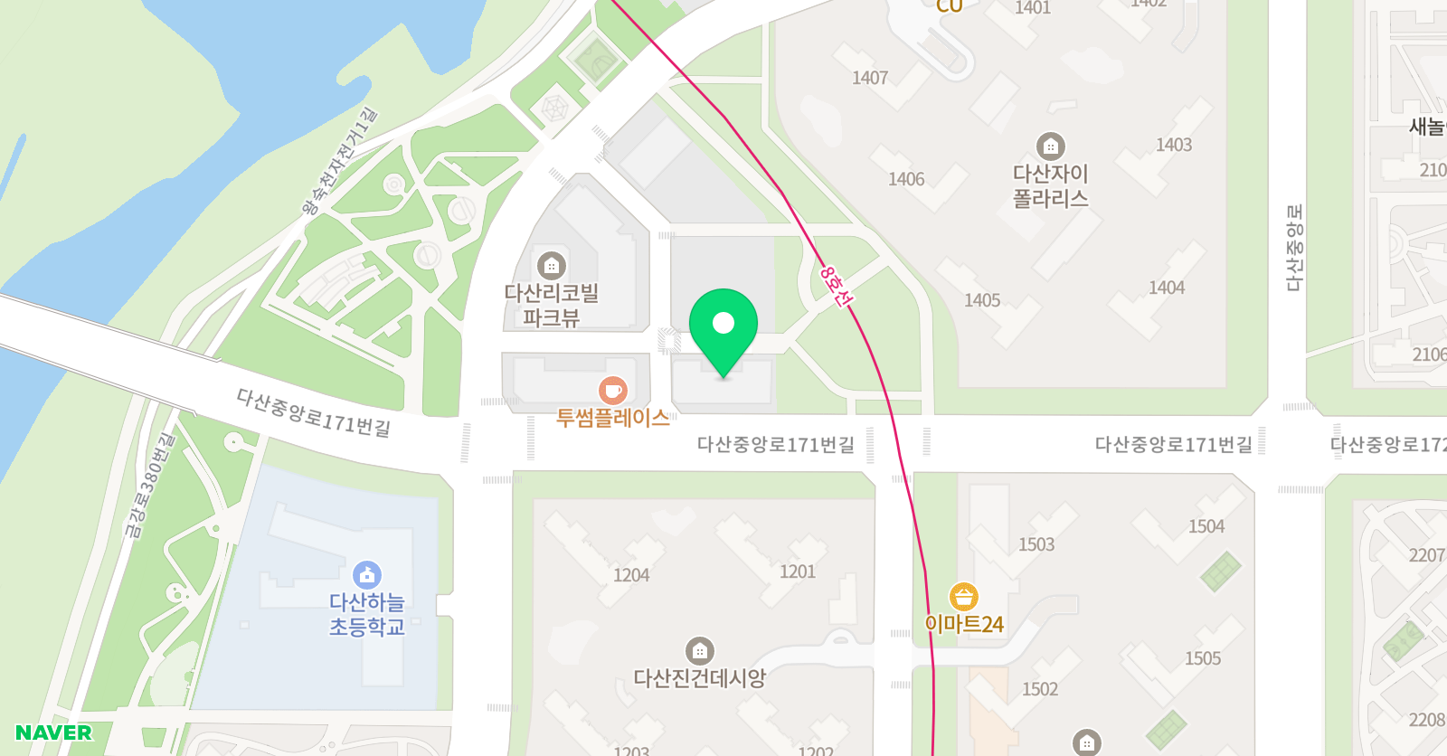 나나 아트 미술학원 위치