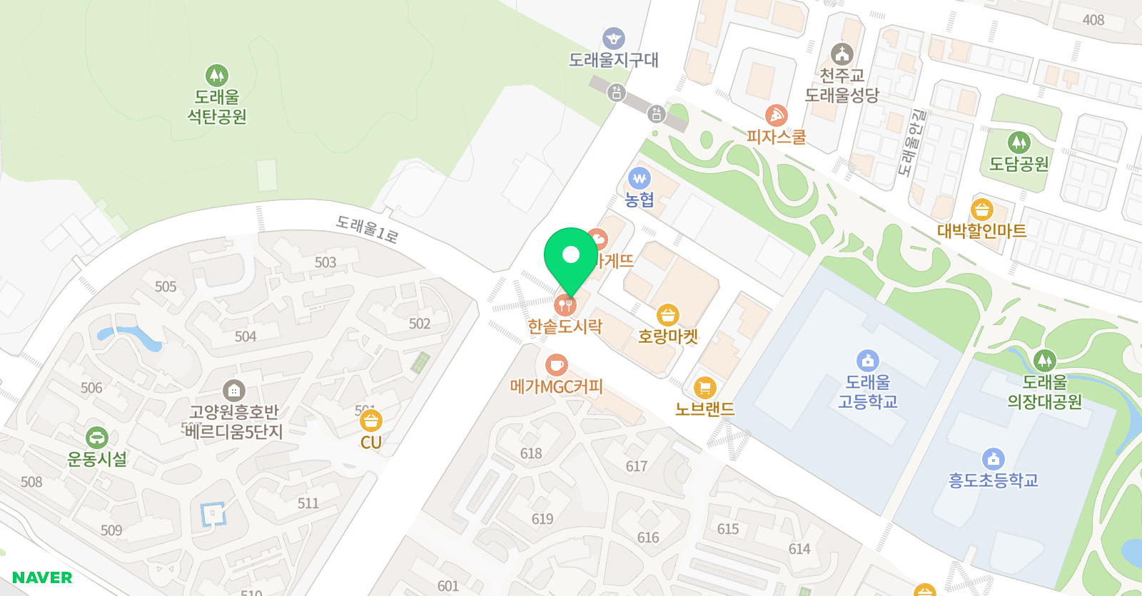 파머스 국제어학원 원흥브랜치 위치