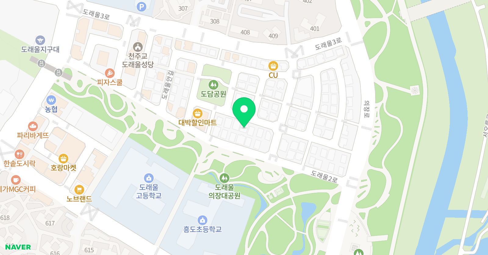리드인 원흥점 위치