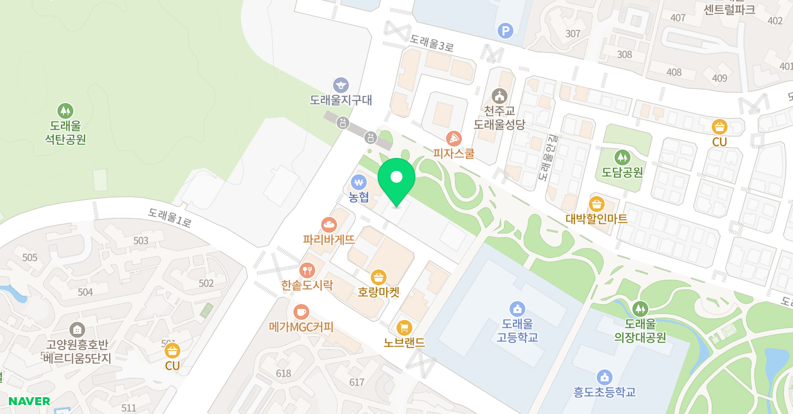 대세 수학학원 위치