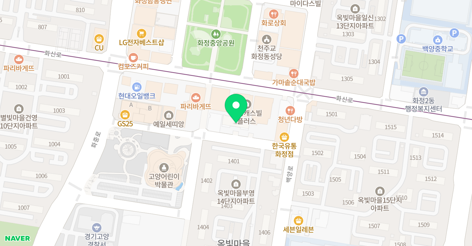 세종에뚜왈 무용학원 위치