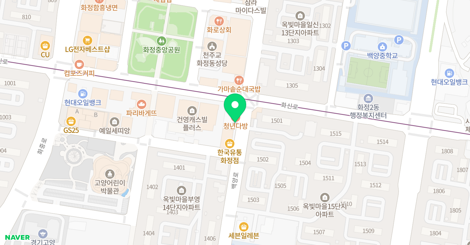 찬미 음악학원 위치