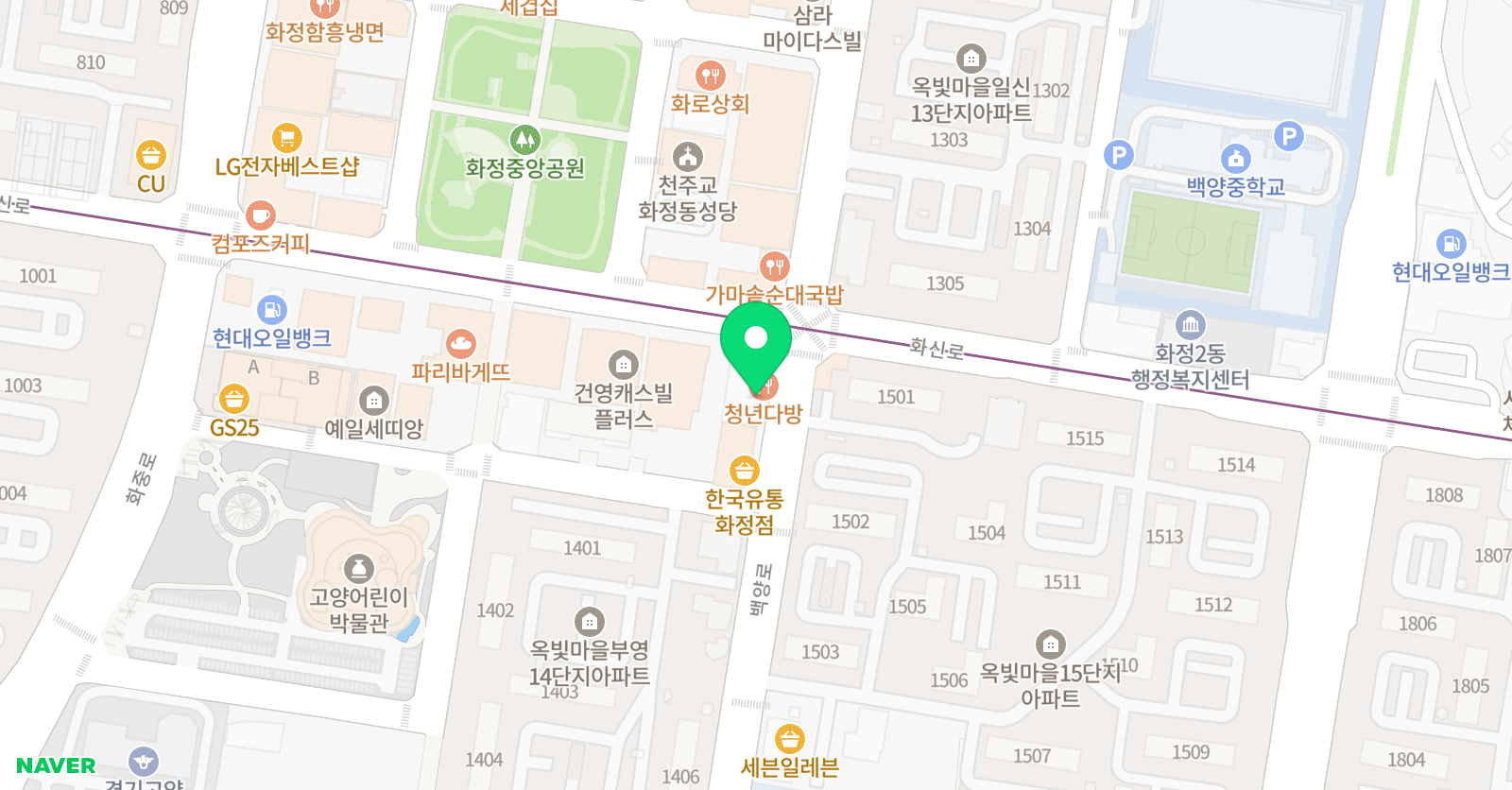 꿈잇다 미술학원 위치