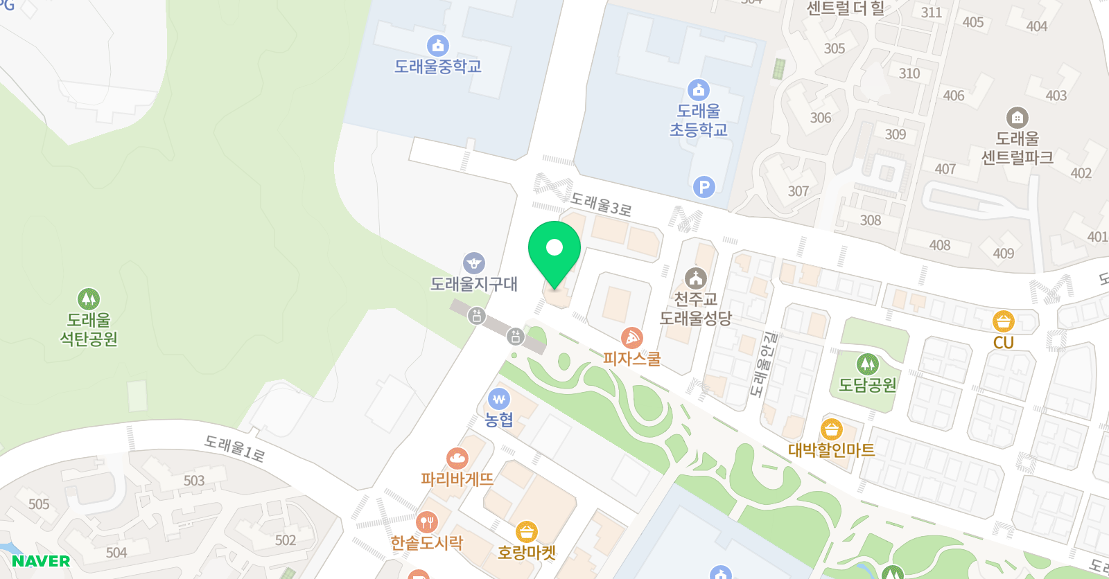 FAS 원리미술학원 위치