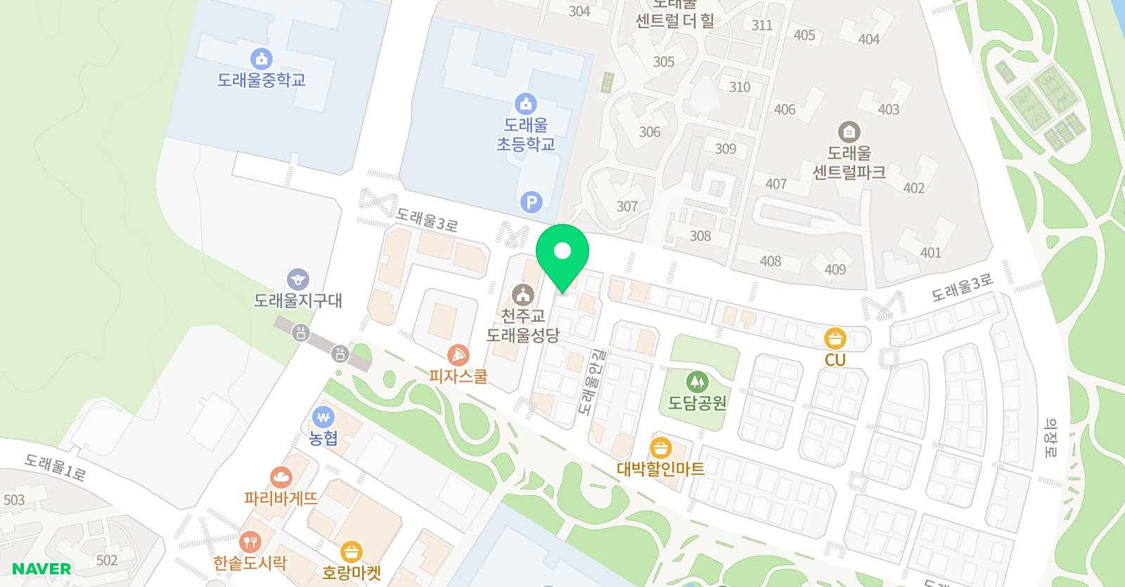 리드앤톡 영어학원 위치