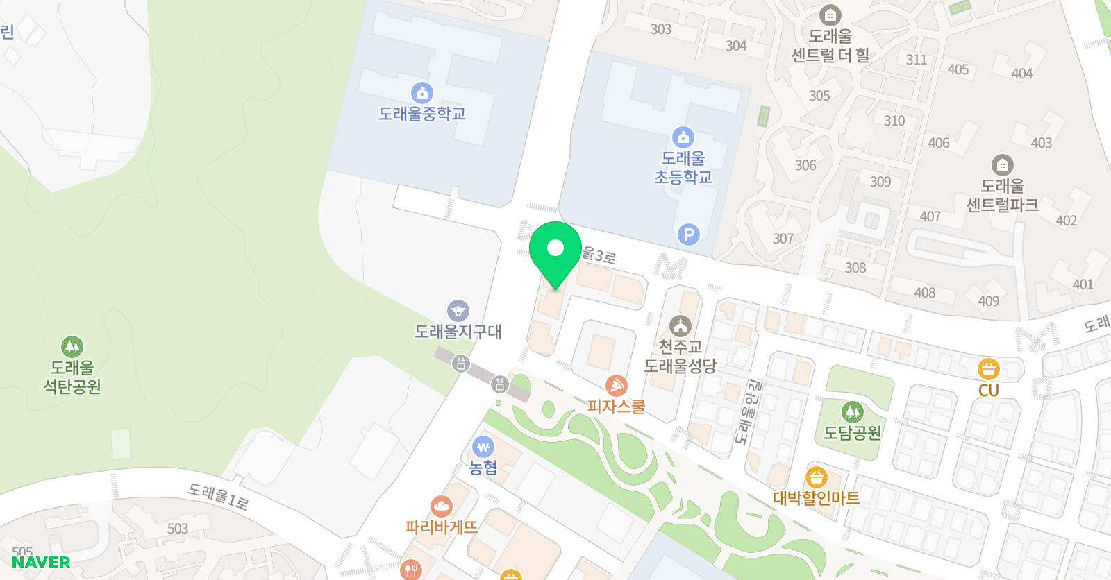 EiE고려대어학원 고양 원흥 캠퍼스 위치