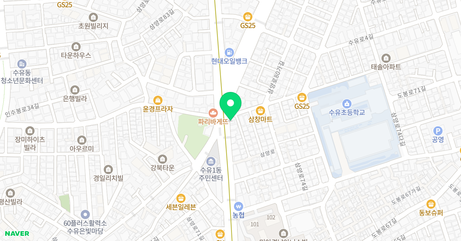당찬 수학 위치