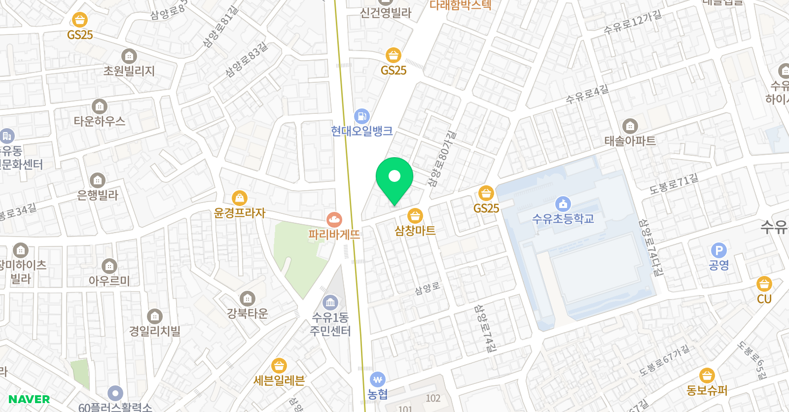 예빛피아노 음악교습소 위치
