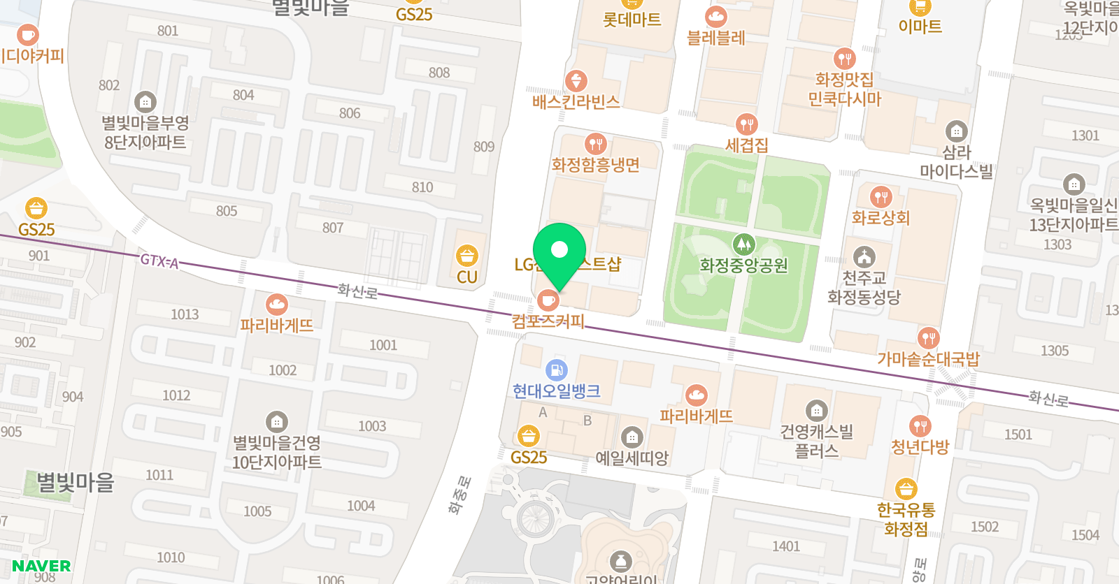 브링스톤 영어학원 위치