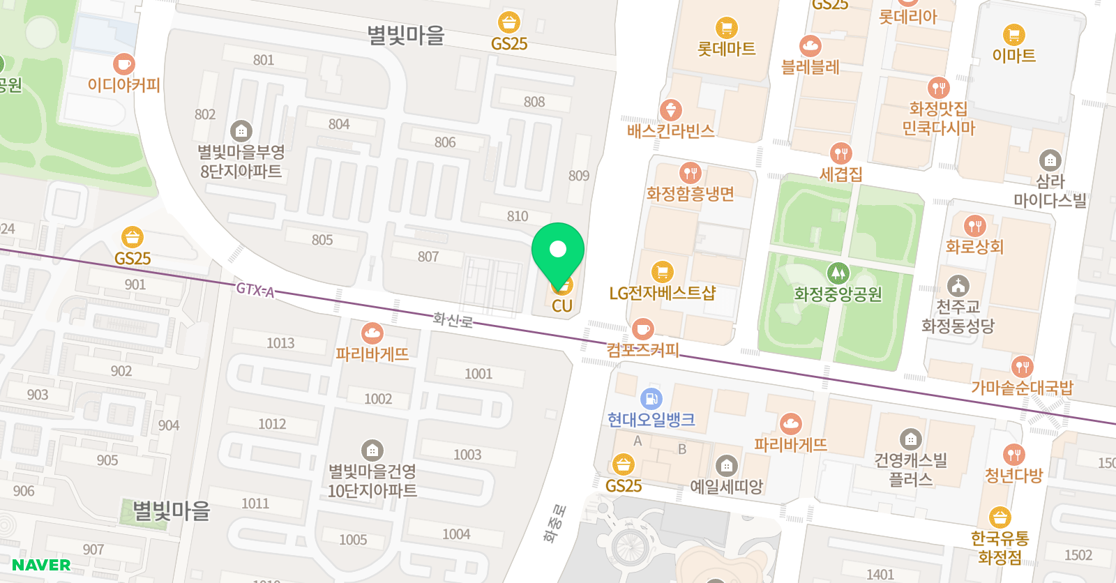 다비수 러닝센터 위치