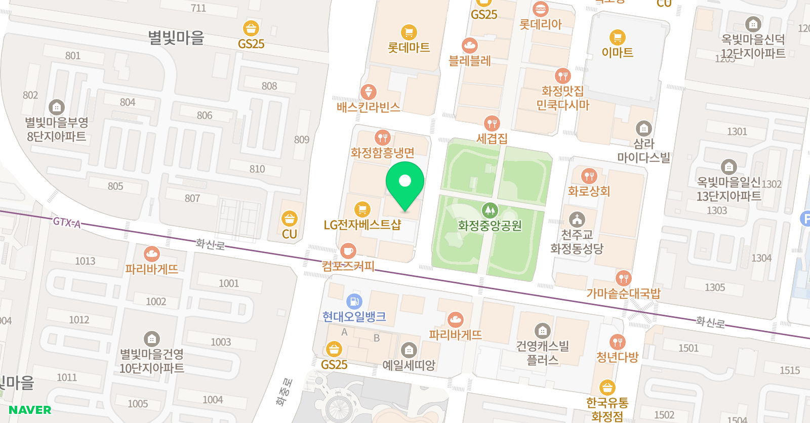 우경K뮤직아카데미 위치