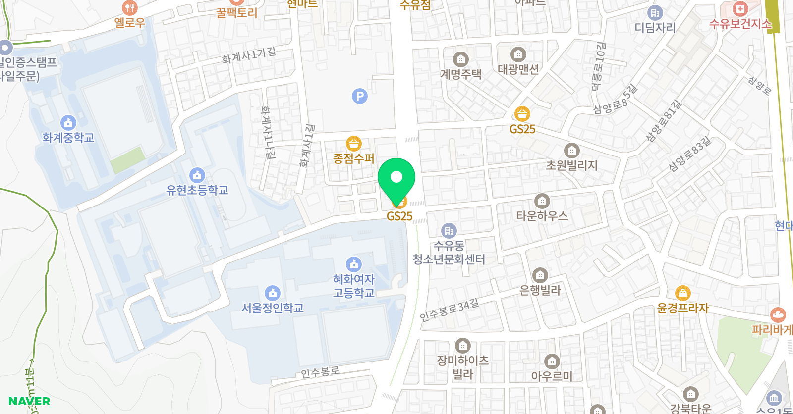 이정수 수학학원 위치