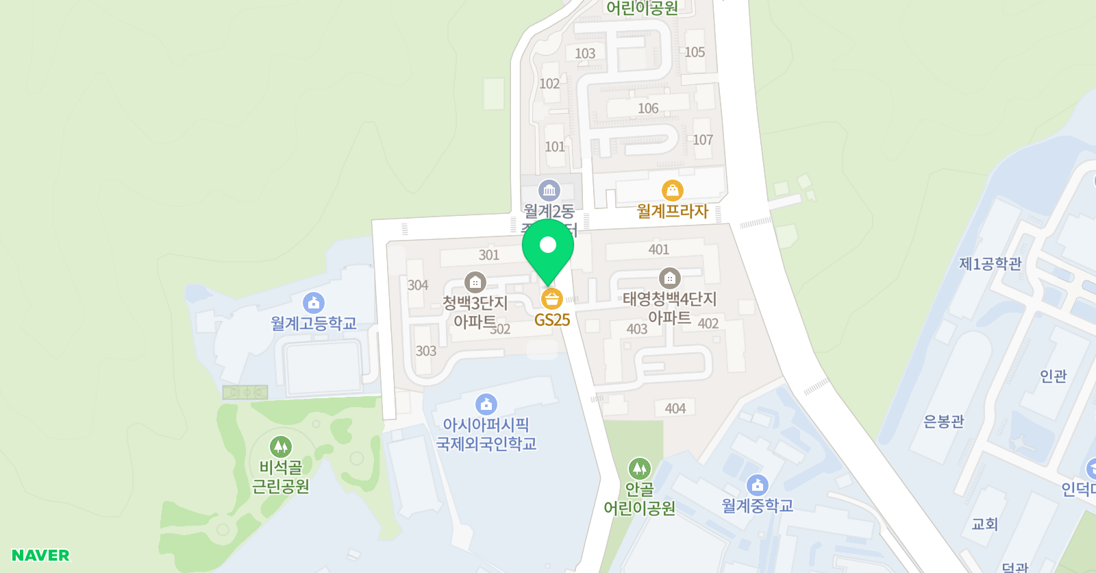 스마트해법 수학 노원월계청백점 위치