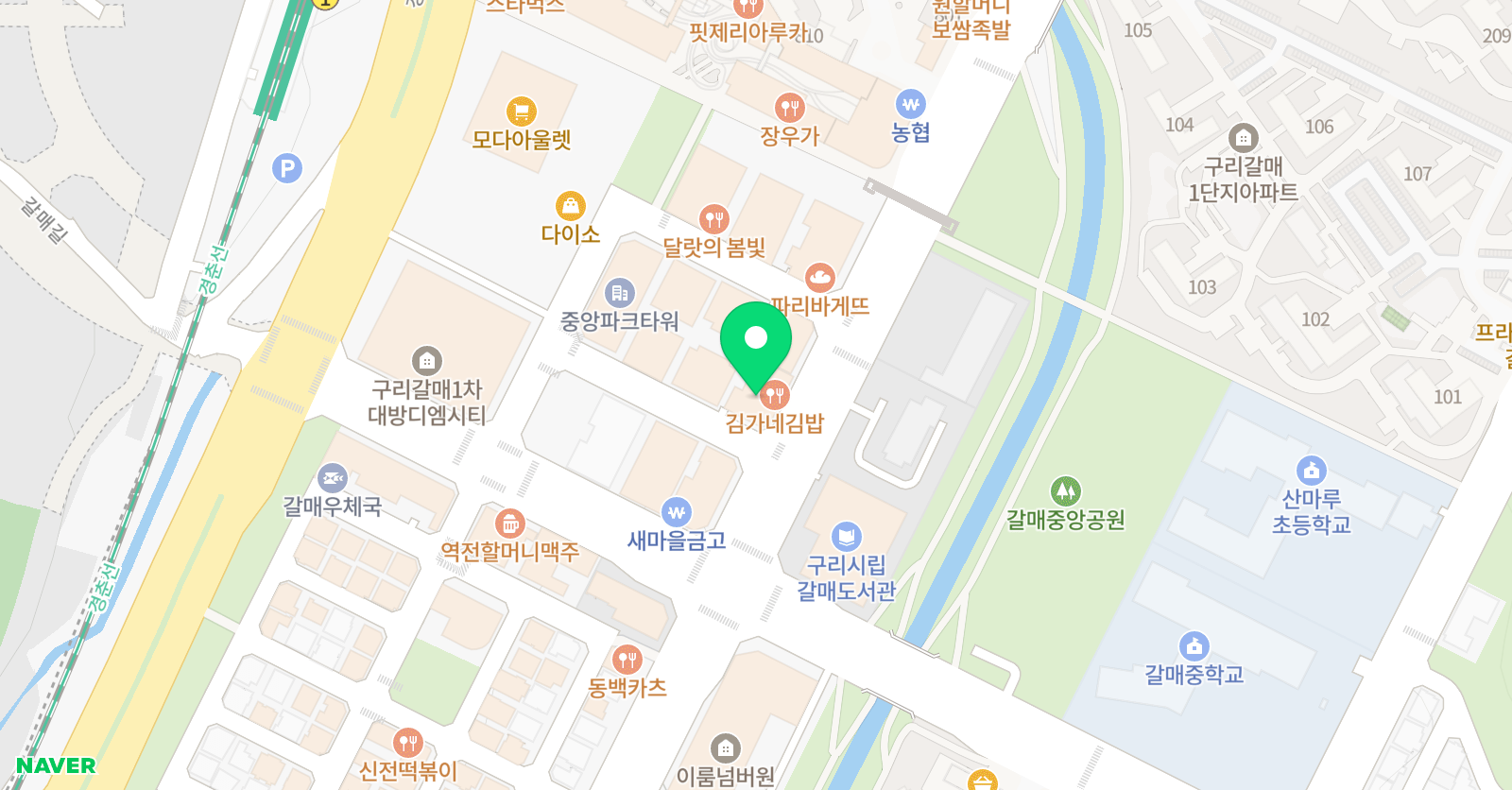 작은별 음악학원 위치