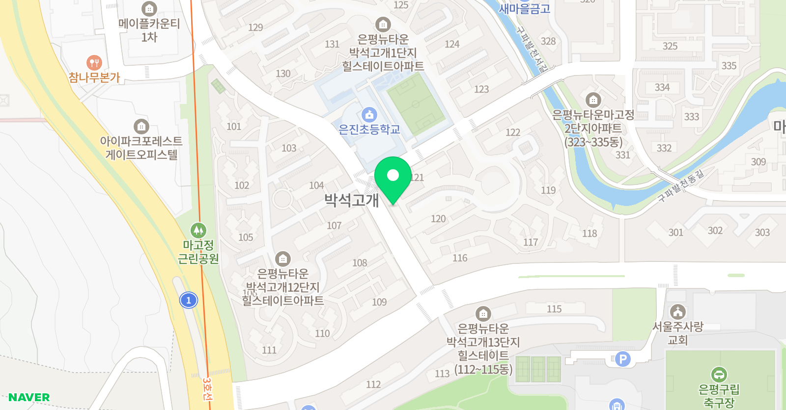 아이드림 영어학원 위치