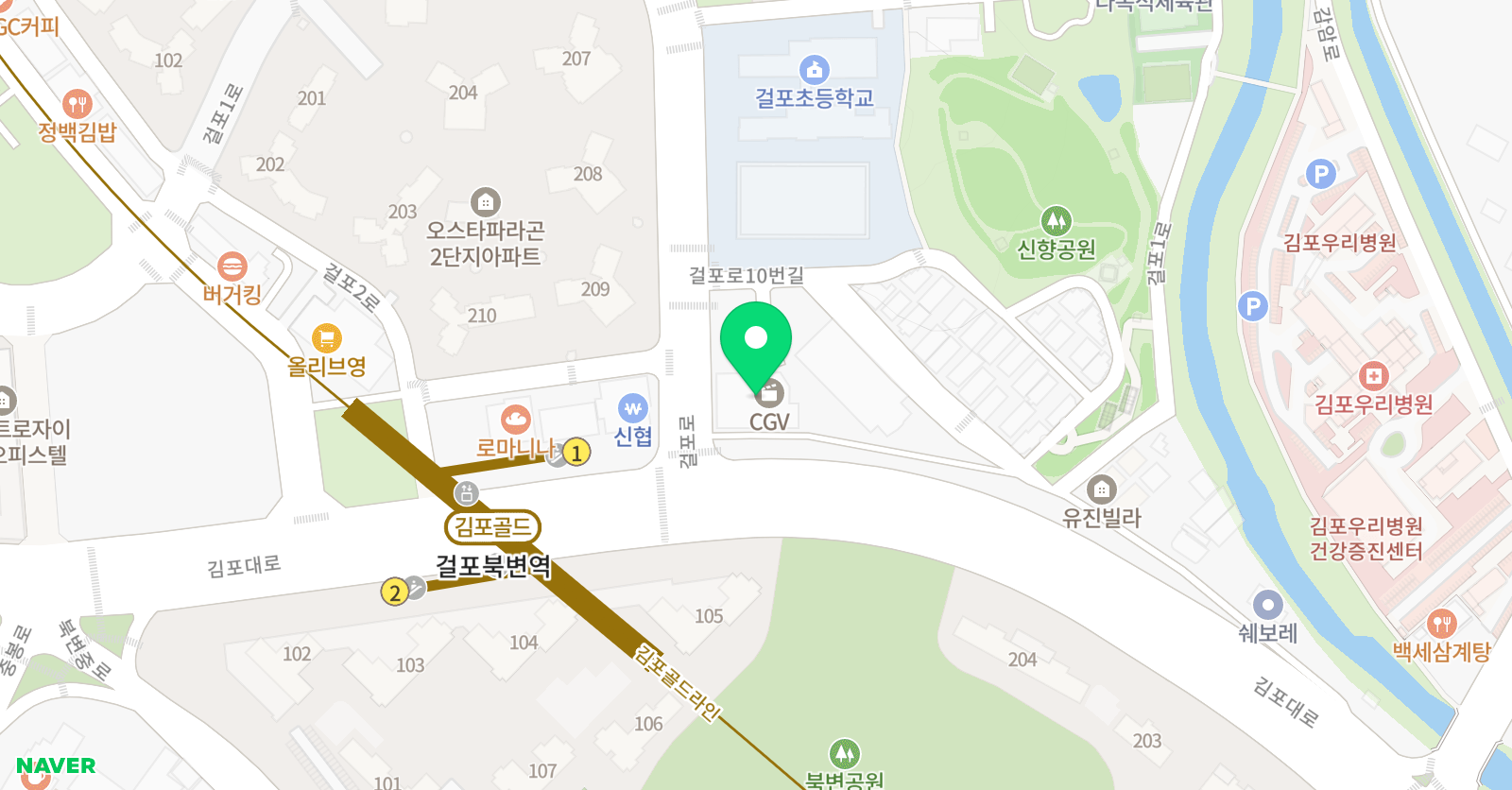 크리스 영어스피치어학원 위치