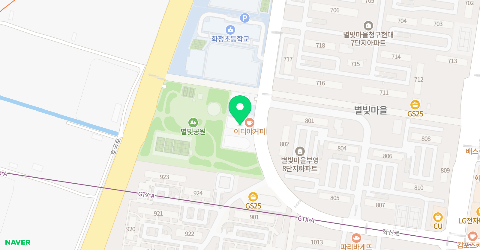 스마트해법 수학 고양별빛9단지점 위치