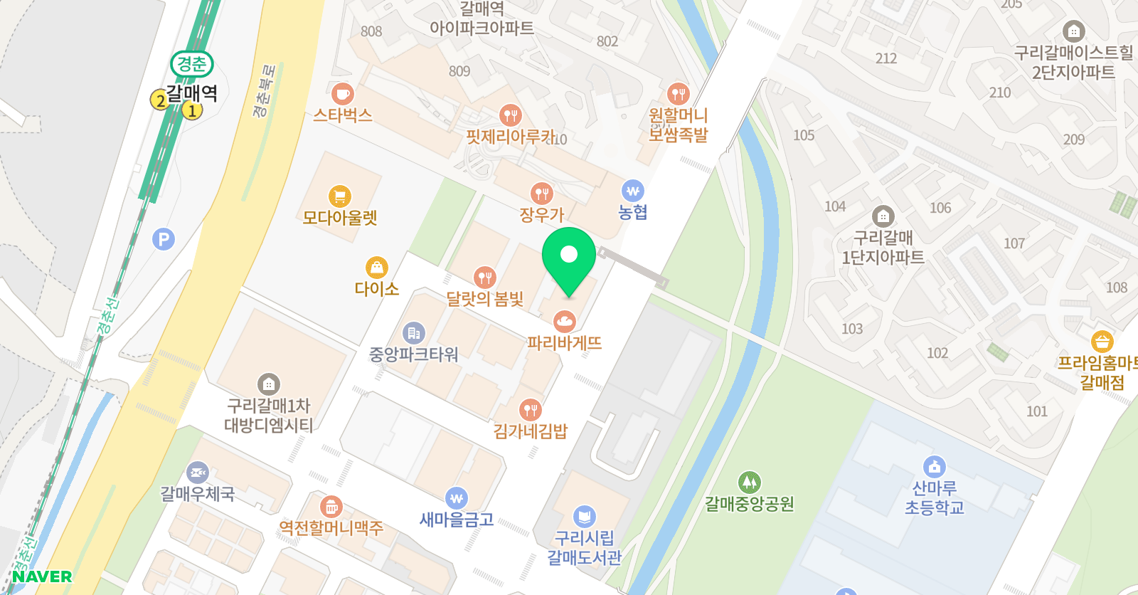 클라라 음악학원 위치