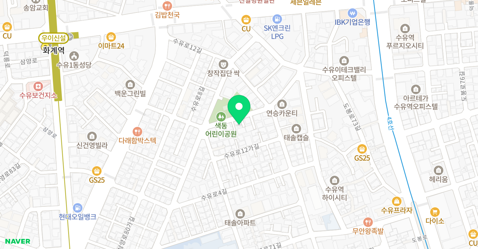 푸르넷아카데미 수학학원 위치